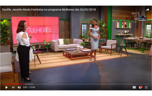 Março 2018 Programa Mulheres TV Gazeta